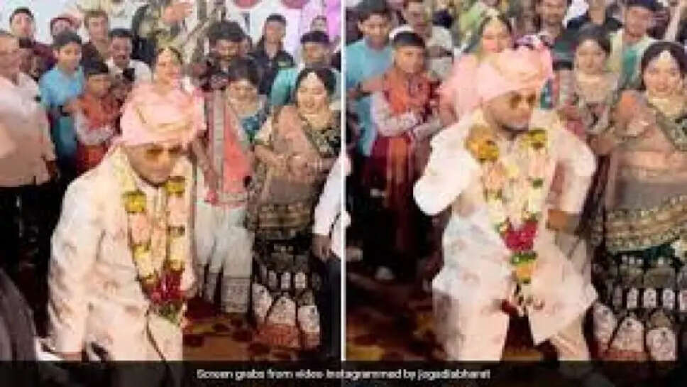 दुल्हन के घुसते ही होश खो बैठा दूल्हा, मेहमानों के बीच बैठकर किया ऐसा काम, लोग बोले- नया ट्रेंड आ गया है