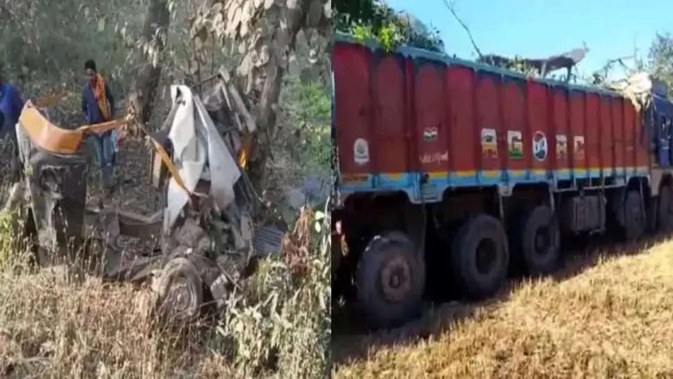छत्तीसगढ़ यातायात दुर्घटना में 7 स्कूली बच्चों की मौत: ट्रक ने बच्चों को ले जा रही कार को टक्कर मारी; चालक और 8 बच्चे सवार थे
