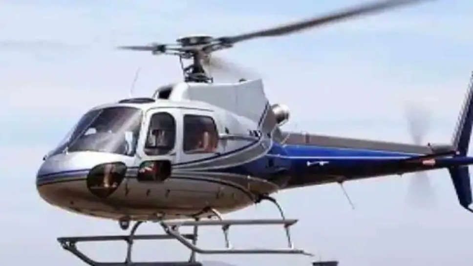बिजनेसमैन ने खरीदा नया हेलीकॉप्टर फिर मंदिर ले जाकर विधि विधान से करवाई वाहन पूजा वायरल हुआ वीडियो