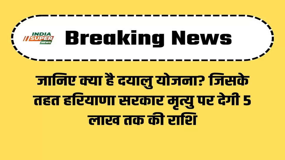 Haryana Dayalu Yojana