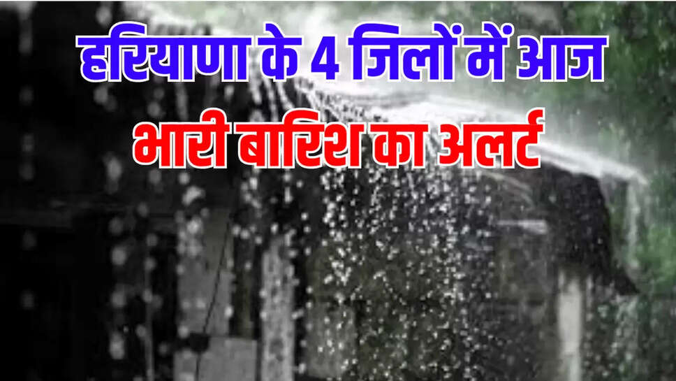 haryana weather alert