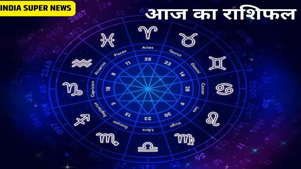 आज का राशिफल: