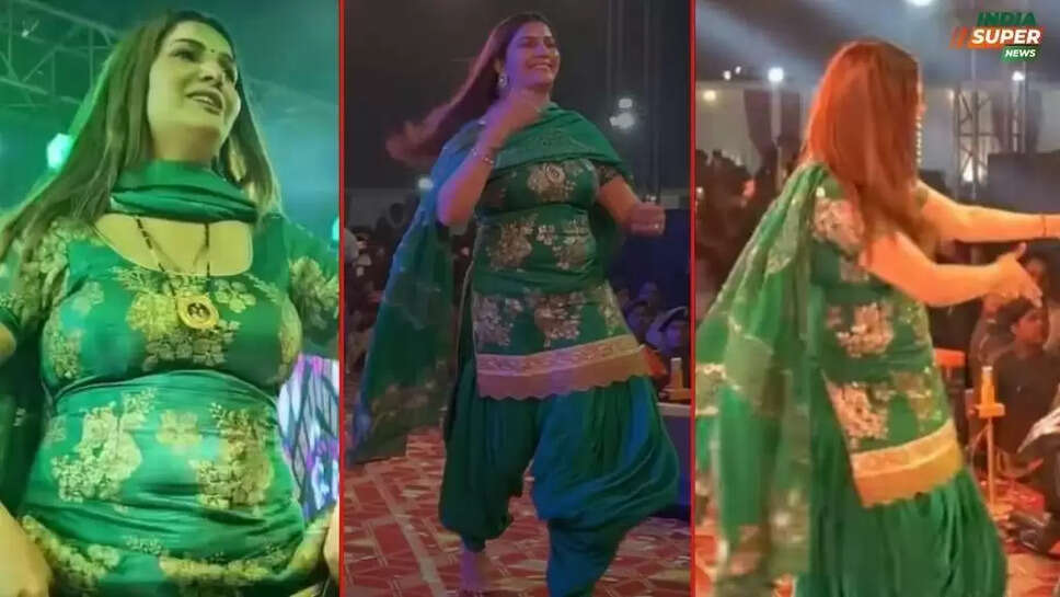 न्यू हरियाणवी सॉन्ग ‘Fauji Faujan 2’ पर Sapna Choudhary ने मस्त अंदाज में हिलाई कमरिया! गोरे हुस्न के ठुमकों पर खूब बरसे गुलाबी नोट