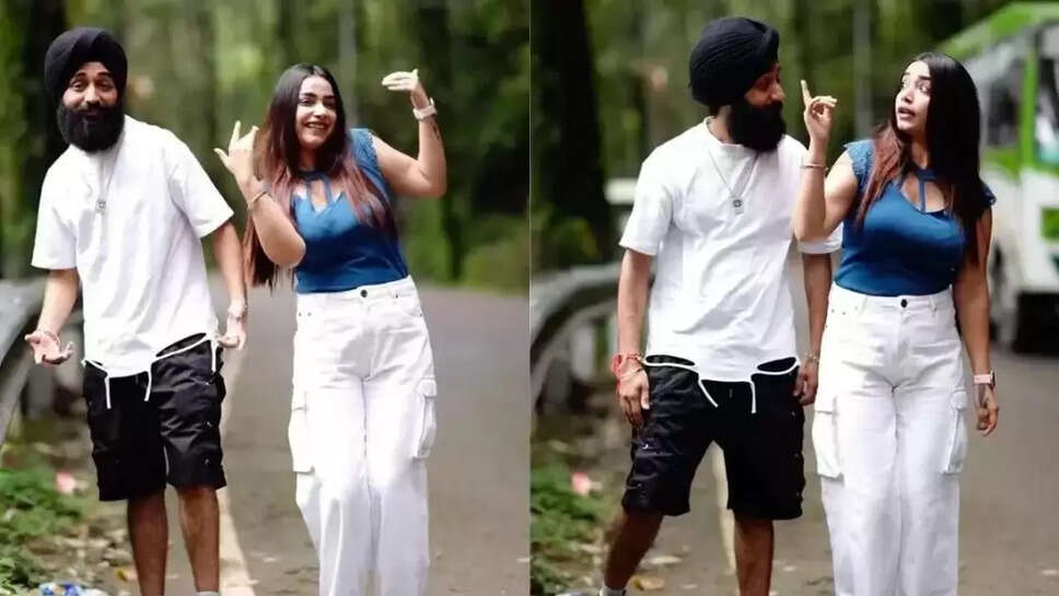 kulhad pizza couple,gurpreet kaur viral video,kulhad pizza couple viral video,viral video,kulhad pizza couple video. कुल्हड़ पिज़्ज़ा कपल,गुरप्रीत कौर वायरल वीडियो