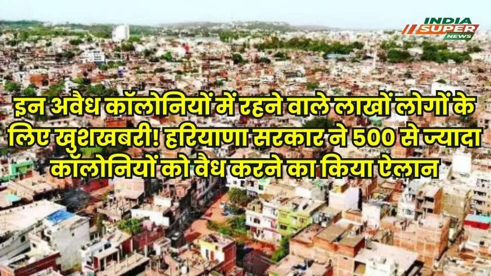 Legalization of colonies