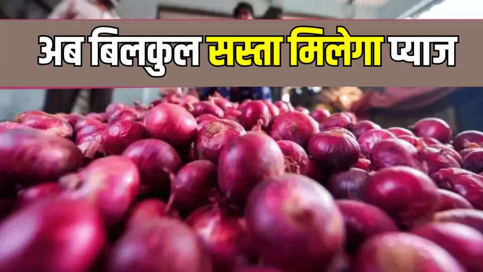 अब बिलकुल सस्ता मिलेगा प्याज